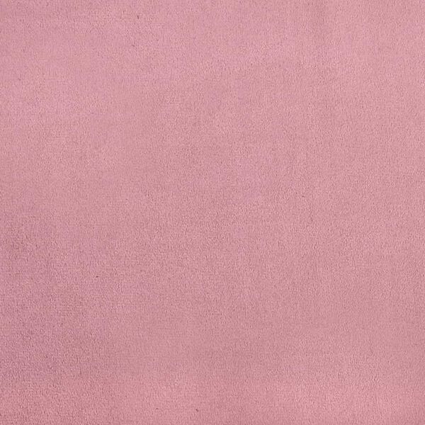 vidaXL Κρεβάτι Boxspring με Στρώμα Ροζ 140x200 εκ. Βελούδινο