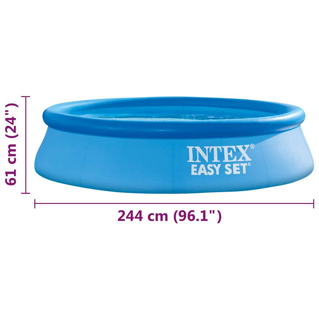 Intex Πισίνα Easy Set 244 x 61 εκ. από PVC