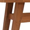 vidaXL Τραπέζι Κονσόλα 110x30x79 εκ. από Μασίφ Ξύλο Teak