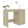 vidaXL Γραφείο Χρώμα Sonoma Δρυς 100 x 50 x 76 εκ. από Επεξ. Ξύλο