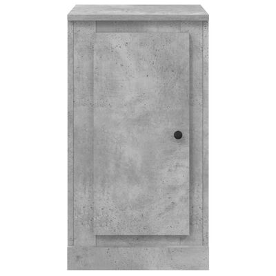 vidaXL Ντουλάπια 2 τεμ. Γκρι Σκυροδέματος 37,5x35,5x67,5 εκ. Επ. Ξύλο