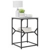 vidaXL Τραπεζάκι Πλευράς Γκρι sonoma 41 x 40 x 60 εκ.