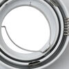 vidaXL Spotlights με προβολείς 6 pcs Λευκό 9 x 9 x cm Αλουμίνιο