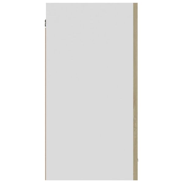 vidaXL Ντουλάπι Κρεμαστό Sonoma Δρυς 80 x 31 x 60 εκ. από Επεξ. Ξύλο