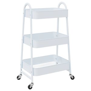 vidaXL &Tau;&rho;ό&lambda;&epsilon;ϊ &alpha;&pi;&omicron;&theta;ή&kappa;&epsilon;&upsilon;&sigma;&eta;&sigmaf; 3 &epsilon;&pi;&iota;&pi;έ&delta;&omega;&nu; &Lambda;&epsilon;&upsilon;&kappa;ό 42x41,5x77 cm &Chi;ά&lambda;&upsilon;&beta;&alpha;&sigmaf;