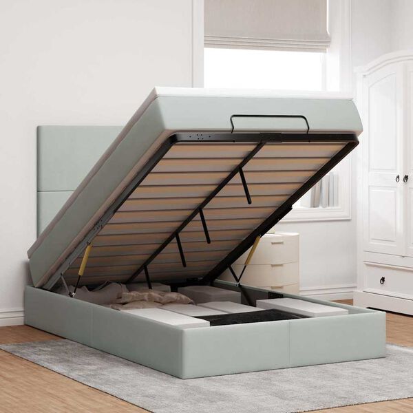 vidaXL &Omicron;&theta;&omega;&mu;&alpha;&nu;&iota;&kappa;ό &kappa;&rho;&epsilon;&beta;ά&tau;&iota; &mu;&epsilon; &sigma;&tau;&rho;ώ&mu;&alpha;&tau;&alpha; & LEDs &Alpha;&nu;&omicron;&iota;&chi;&tau;ό &gamma;&kappa;&rho;&iota; &Beta;&epsilon;&lambda;&omicron;ύ&delta;&omicron;