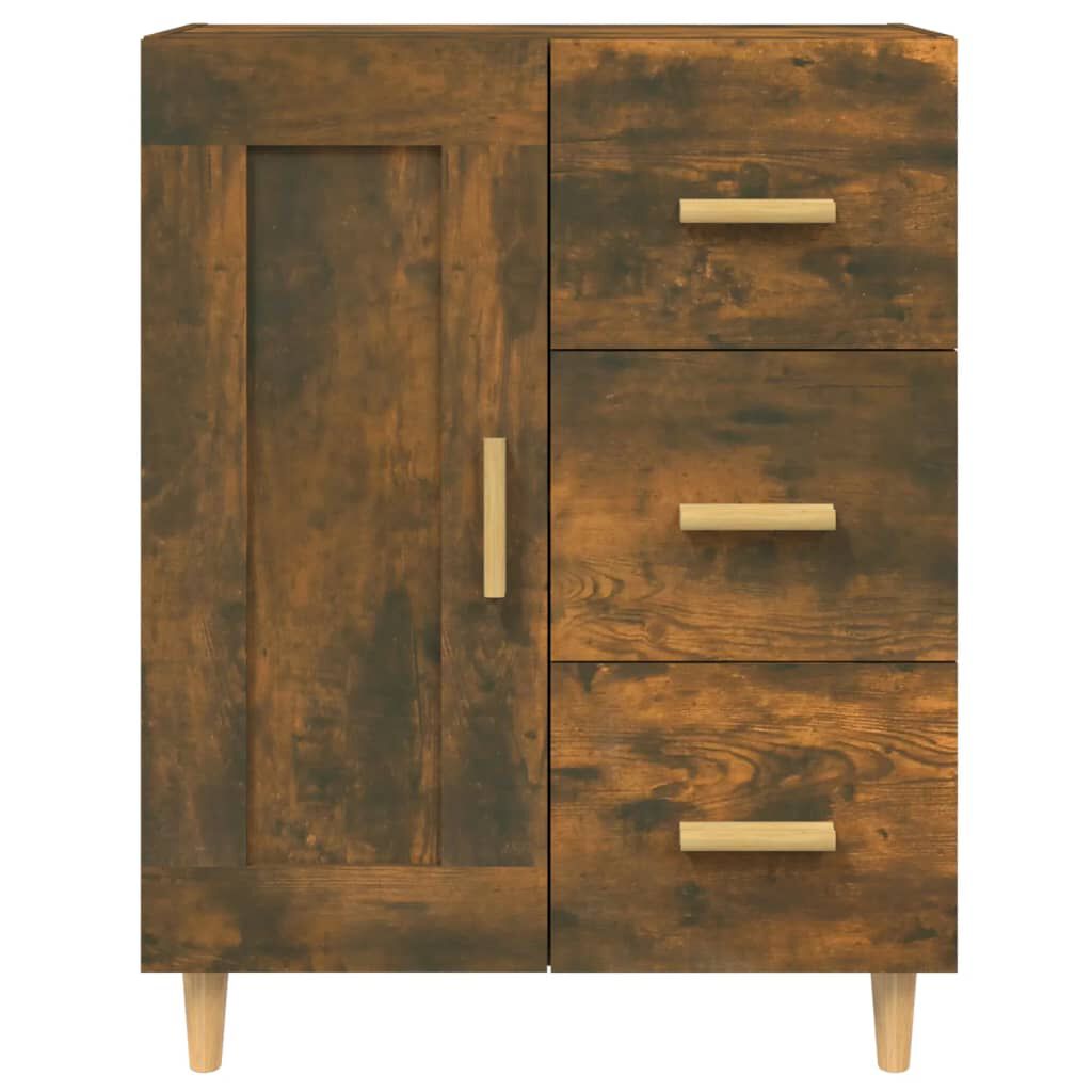 vidaXL Ντουλάπι Καπνιστή Δρυς 69,5 x 34 x 90 εκ. Επεξεργασμένο Ξύλο