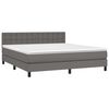 vidaXL &Kappa;&rho;&epsilon;&beta;ά&tau;&iota; Boxspring &mu;&epsilon; &Sigma;&tau;&rho;ώ&mu;&alpha; & LED &Gamma;&kappa;&rho;&iota; 180x200 &epsilon;&kappa;. &Sigma;&upsilon;&nu;&theta;. &Delta;έ&rho;&mu;&alpha;