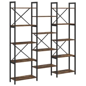 vidaXL &Rho;ά&phi;&iota; &Beta;&iota;&beta;&lambda;ί&omega;&nu; 156 x 25 x 167 &epsilon;&kappa;. &Epsilon;&pi;&epsilon;&xi;&epsilon;&rho;&gamma;&alpha;&sigma;&mu;έ&nu;&omicron; &Xi;ύ&lambda;&omicron;