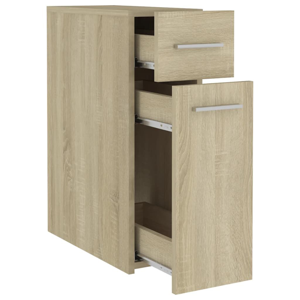 vidaXL Συρταριέρα Γενικής Χρήσης Sonoma Δρυς 20x45,5x60 Επεξ. Ξύλο