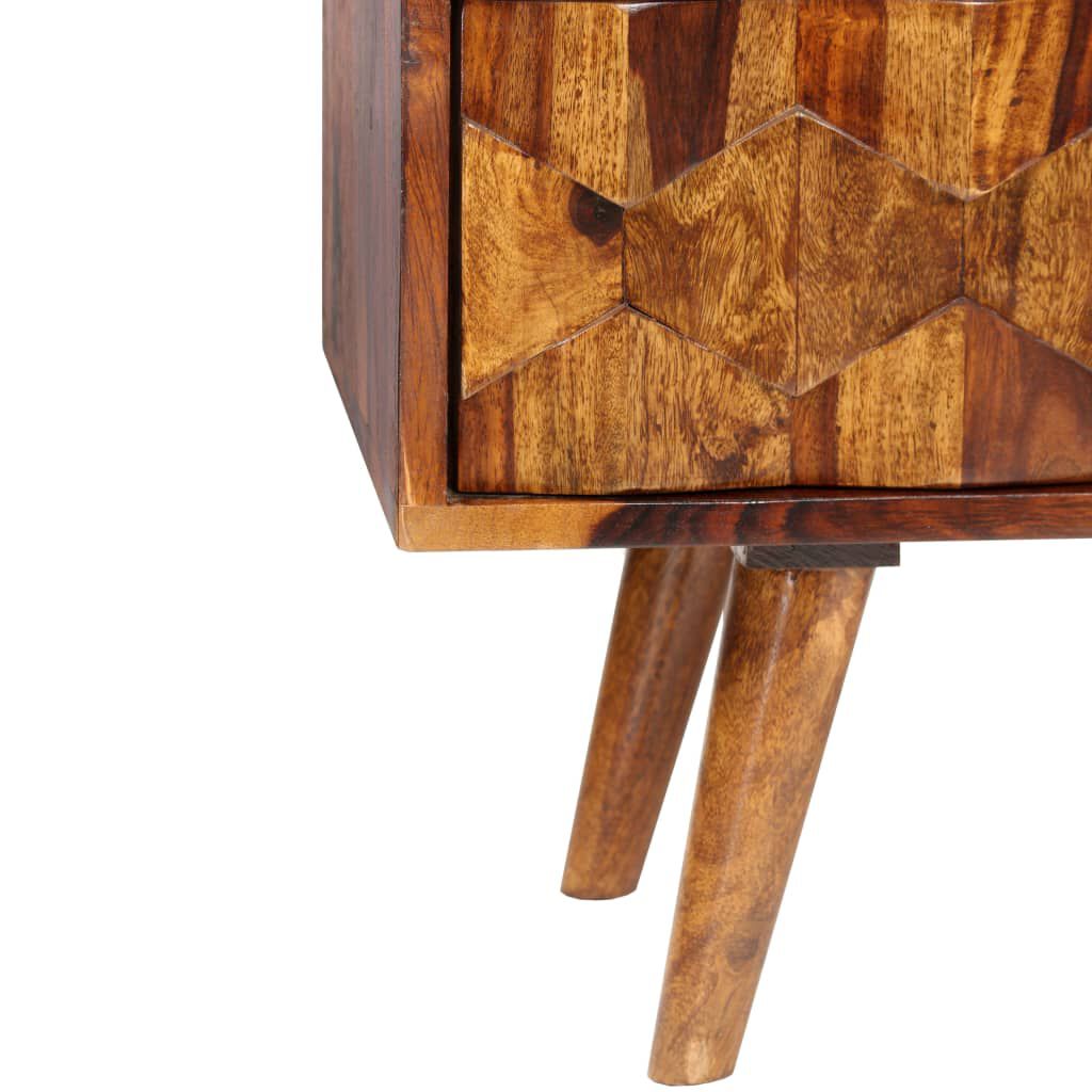 vidaXL Έπιπλο Τηλεόρασης 140 x 30 x 40 εκ. από Μασίφ Ξύλο Sheesham