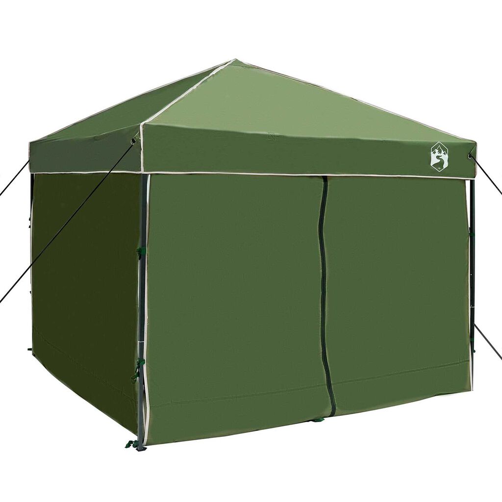 vidaXL Σκηνή Σκίασης Πράσινο 250 x 250 x 227 / 236 / 245 εκ. Ύφασμα Oxford