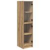 vidaXL Highboard Artisan Oak 35 x 37 x 142 εκ Επεξεργασμένο ξύλο