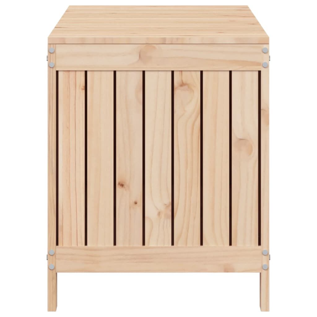 vidaXL Μπαούλο Αποθήκευσης Κήπου 115x49x60 εκ από Μασίφ Ξύλο Πεύκου