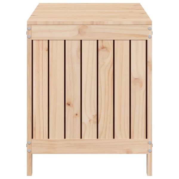 vidaXL Μπαούλο Αποθήκευσης Κήπου 115x49x60 εκ από Μασίφ Ξύλο Πεύκου
