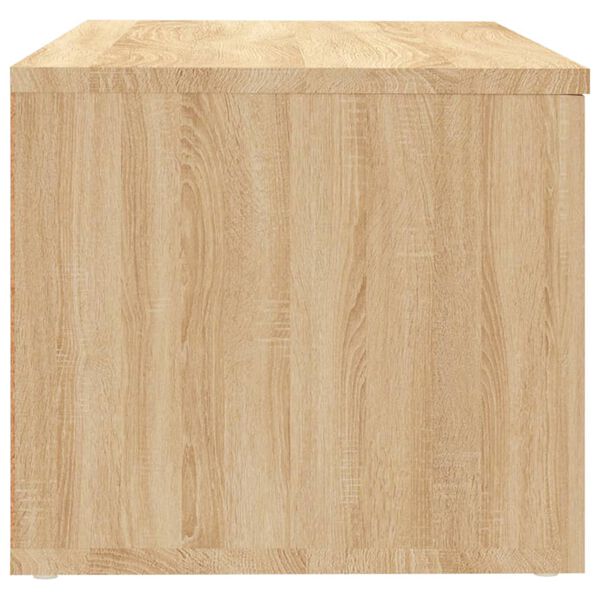 vidaXL Έπιπλο Τηλεόρασης Sonoma Δρυς 80 x 34 x 30 εκ. από Επεξ. Ξύλο
