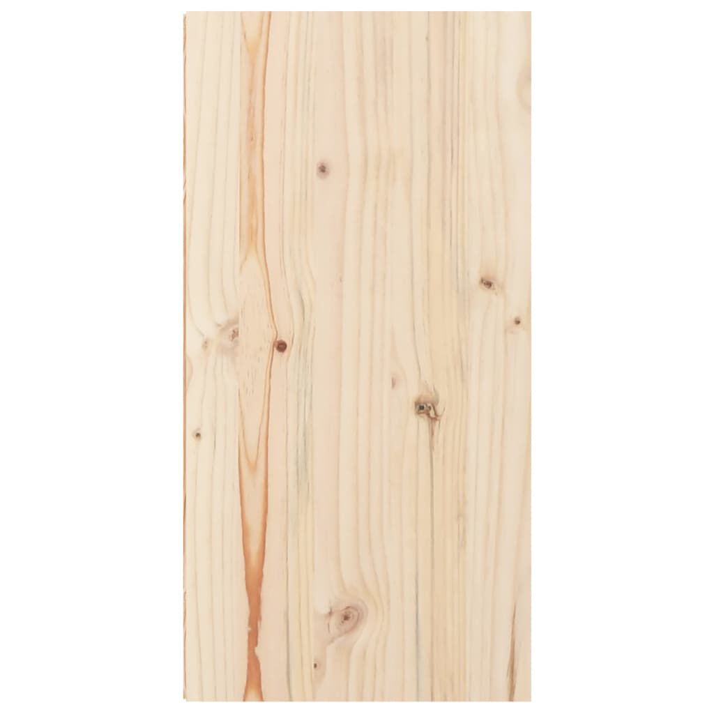 vidaXL Ντουλάπια Τοίχου 2 τεμ. 30 x 30 x 60 εκ από Μασίφ Ξύλο Πεύκου