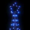 vidaXL Χριστουγεννιάτικο δέντρο LED 200 LED μπλε 182 εκ.