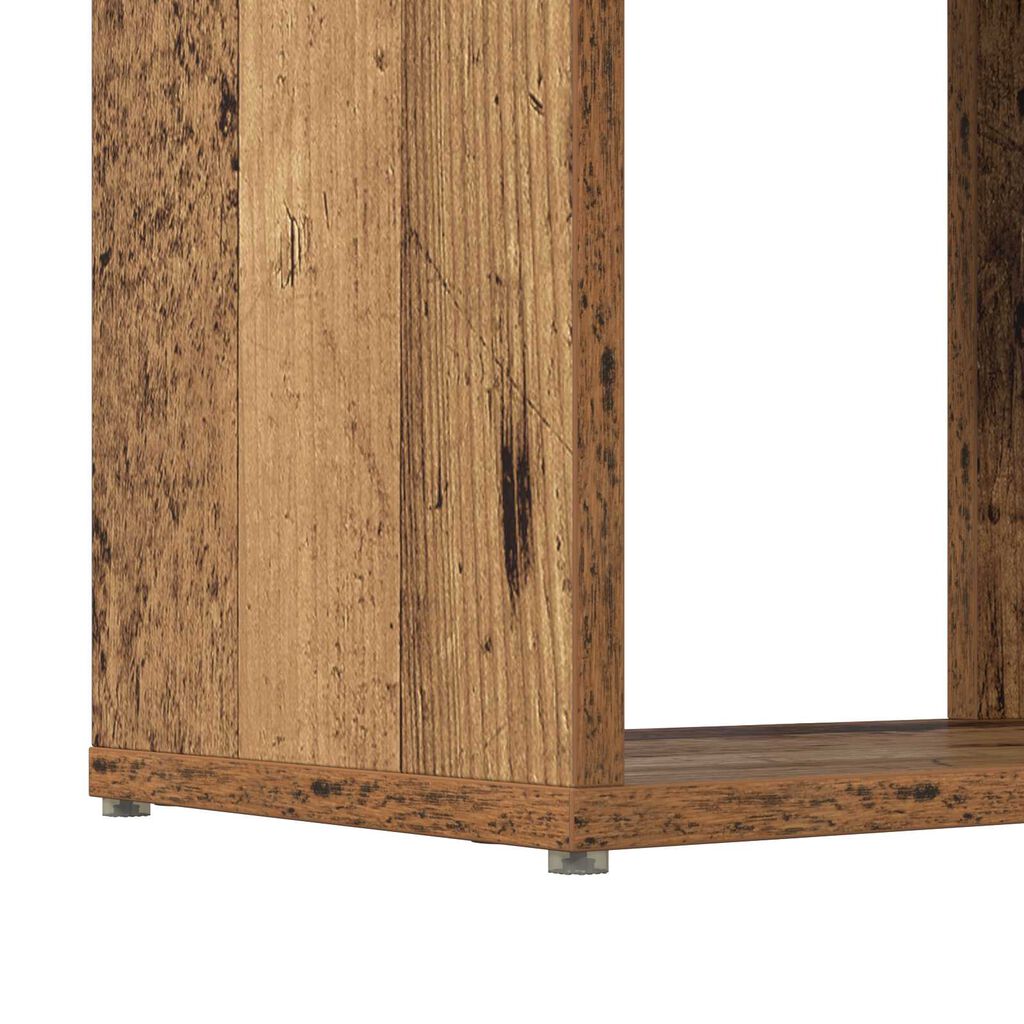 vidaXL Μονάδα Αποθήκευσης Παλαιό ξύλο MDF 60 x 24 x 124 εκ.