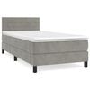 vidaXL &Kappa;&rho;&epsilon;&beta;ά&tau;&iota; Boxspring &mu;&epsilon; &Sigma;&tau;&rho;ώ&mu;&alpha; &Alpha;&nu;&omicron;&iota;&chi;&tau;ό &Gamma;&kappa;&rho;&iota; 80x200 &epsilon;&kappa;. &Beta;&epsilon;&lambda;&omicron;ύ&delta;&iota;&nu;&omicron;