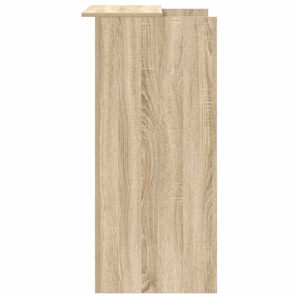 vidaXL Γραφείο υποδοχής Sonoma Δρυς 55x50x103,5εκ. Επεξεργασμένο Ξύλο