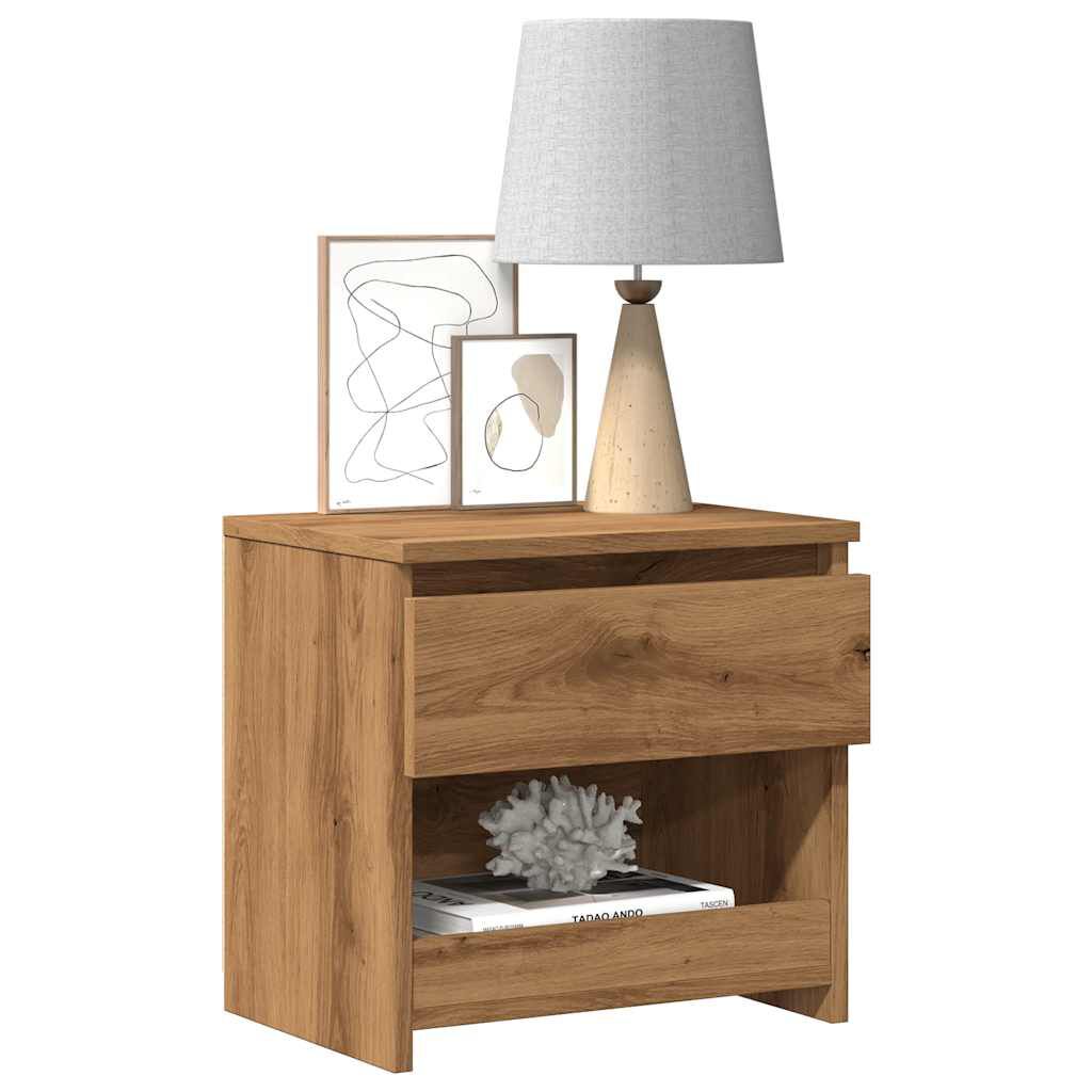 vidaXL Κομοδίνο ντουλάπι Artisan Oak 40x30x39 cm Κατασκευασμένο ξύλο