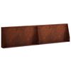 vidaXL &Tau;&omicron;ί&chi;&omicron;&sigmaf; &Sigma;&tau;ή&rho;&iota;&xi;&eta;&sigmaf; 2 &tau;&mu;&chi;. 80 x 12 x 50 &epsilon;&kappa;. &Sigma;&kappa; rusty