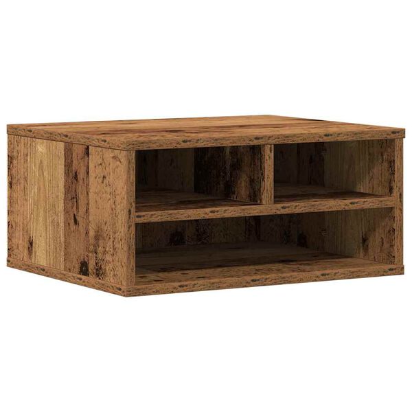vidaXL Σταντ Εκτυπωτή Παλαιό ξύλο 49 x 40 x 22.5 εκ Επεξεργασμένο ξύλο