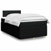 vidaXL &Kappa;&rho;&epsilon;&beta;ά&tau;&iota; Boxspring &mu;&epsilon; &Sigma;&tau;&rho;ώ&mu;&alpha; &Mu;&alpha;ύ&rho;&omicron; 120x200 &epsilon;&kappa;. &Upsilon;&phi;&alpha;&sigma;&mu;ά&tau;&iota;&nu;&omicron;