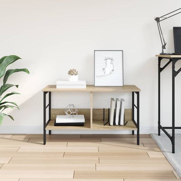 vidaXL &Rho;ά&phi;&iota; &Beta;&iota;&beta;&lambda;ί&omega;&nu; &Delta;&rho;ύ&sigmaf; Sonoma 82 x 32 x 47 &epsilon;&kappa;. &Epsilon;&pi;&epsilon;&xi;&epsilon;&rho;&gamma;&alpha;&sigma;&mu;έ&nu;&omicron; &xi;ύ&lambda;&omicron;