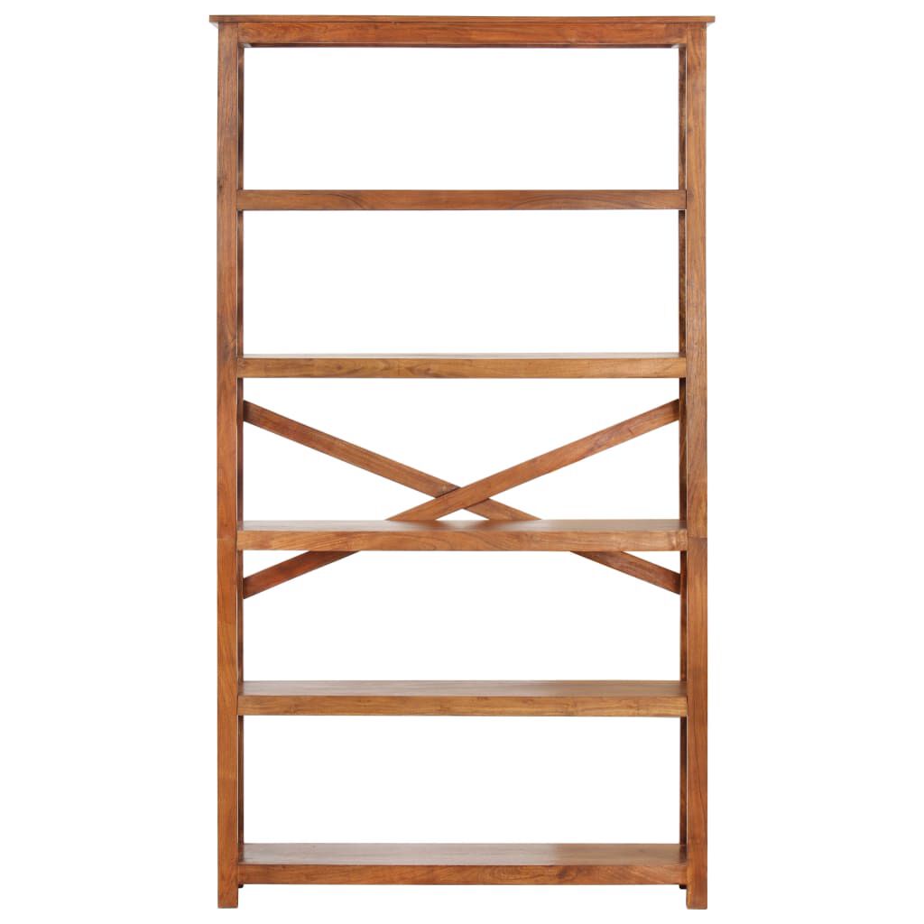 vidaXL Βιβλιοθήκη 100x30x180 εκ. Μασίφ Ξύλο Ακακίας με Μελί Φινίρισμα