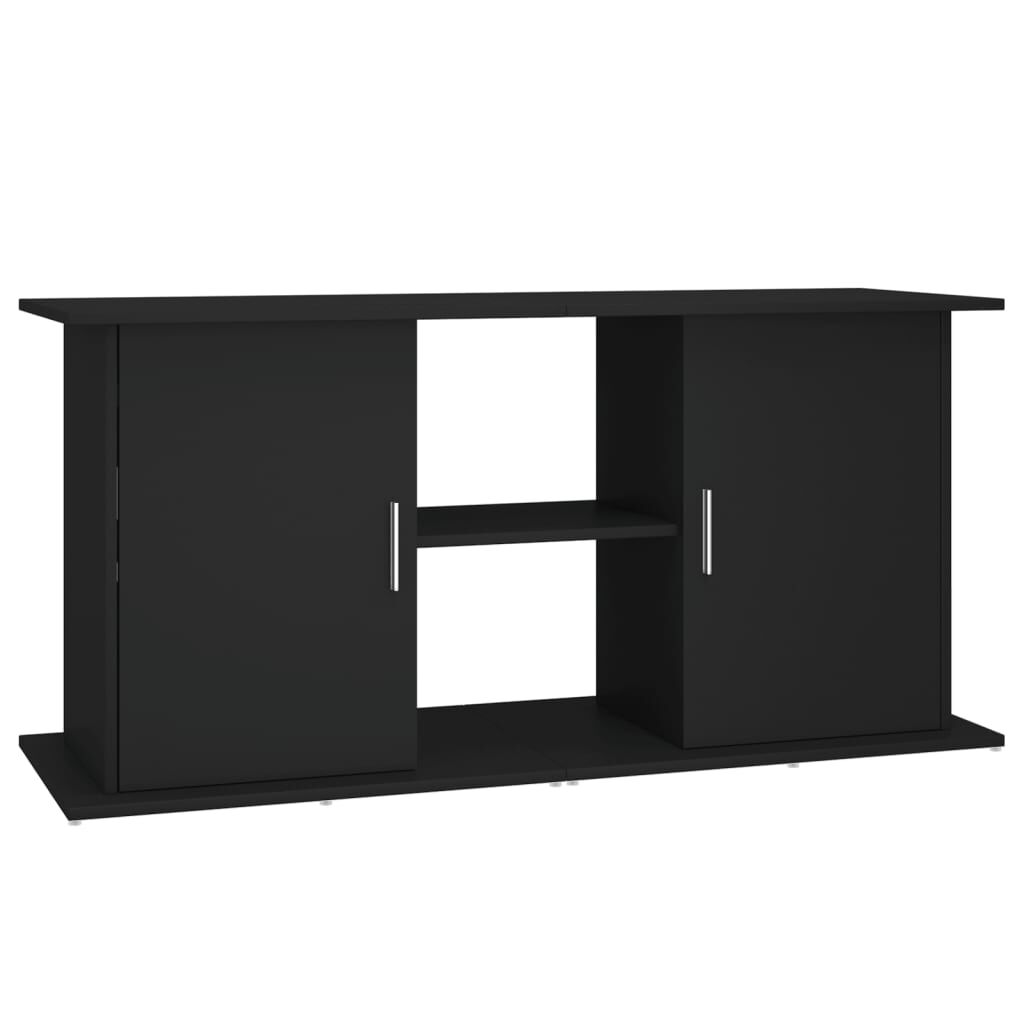 vidaXL Βάση Ενυδρείου Μαύρη 121 x 41 x 58 εκ. από Επεξεργασμένο Ξύλο
