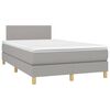 vidaXL &Kappa;&rho;&epsilon;&beta;ά&tau;&iota; Boxspring &mu;&epsilon; &Sigma;&tau;&rho;ώ&mu;&alpha; &Alpha;&nu;&omicron;&iota;&chi;&tau;ό &Gamma;&kappa;&rho;&iota; 120x200 &epsilon;&kappa;. &Upsilon;&phi;&alpha;&sigma;&mu;ά&tau;&iota;&nu;&omicron;
