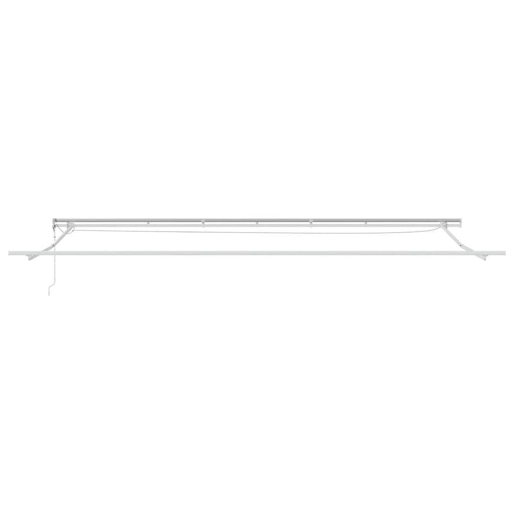 vidaXL Τέντα Πτυσσόμενη Αυτόματη με LED Καφέ 600x300 εκ.