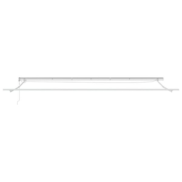 vidaXL Τέντα Πτυσσόμενη Αυτόματη με LED Καφέ 600x300 εκ.