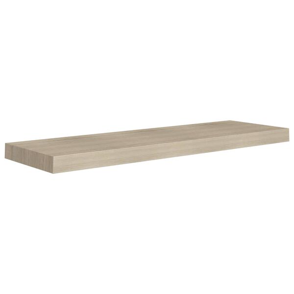 vidaXL Ράφια Τοίχου 2 τεμ. Χρώμα Δρυός 80x23,5x3,8 εκ. MDF