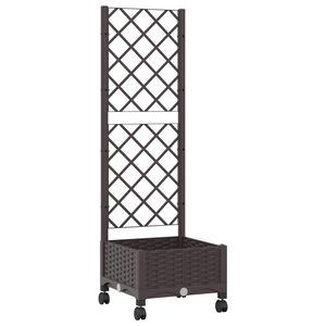 vidaXL &Gamma;&lambda;ά&sigma;&tau;&rho;&alpha; &kappa;ή&pi;&omicron;&upsilon; &mu;&epsilon; &pi;έ&rho;&gamma;&kappa;&omicron;&lambda;&alpha; & &tau;&rho;&omicron;&chi;&omicron;ύ&sigmaf; &Kappa;&alpha;&phi;έ 40 x 40 x 131,5 &epsilon;&kappa;. PP