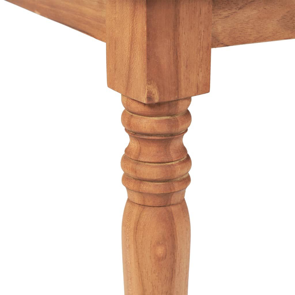 vidaXL Τραπέζι Batavia 90 x 50 x 45 εκ. από Ξύλο Teak