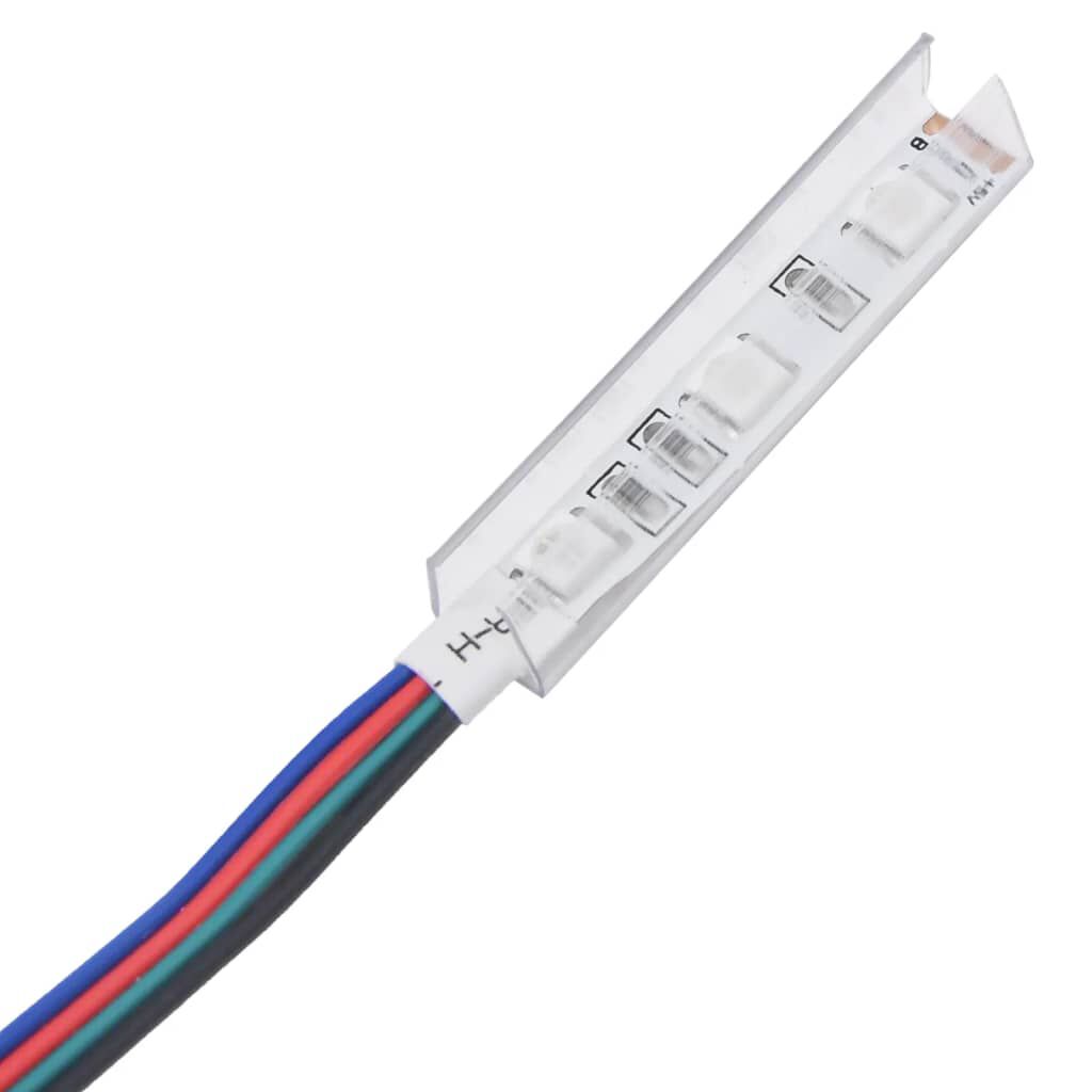 vidaXL Έπιπλο Τηλεόρασης με LED Καπνιστή Δρυς 140x40x35,5 εκ.