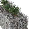 vidaXL &Alpha;&nu;&alpha;&sigma;&eta;&kappa;&omega;&mu;έ&nu;&omicron; &kappa;&rho;&epsilon;&beta;ά&tau;&iota; gabion &Alpha;&sigma;&eta;&mu;ί 140 x 60 x 55 &epsilon;&kappa;