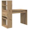 vidaXL Γραφείο Artisan Oak 113 x 54 x 120 εκ. Επεξεργασμένο ξύλο
