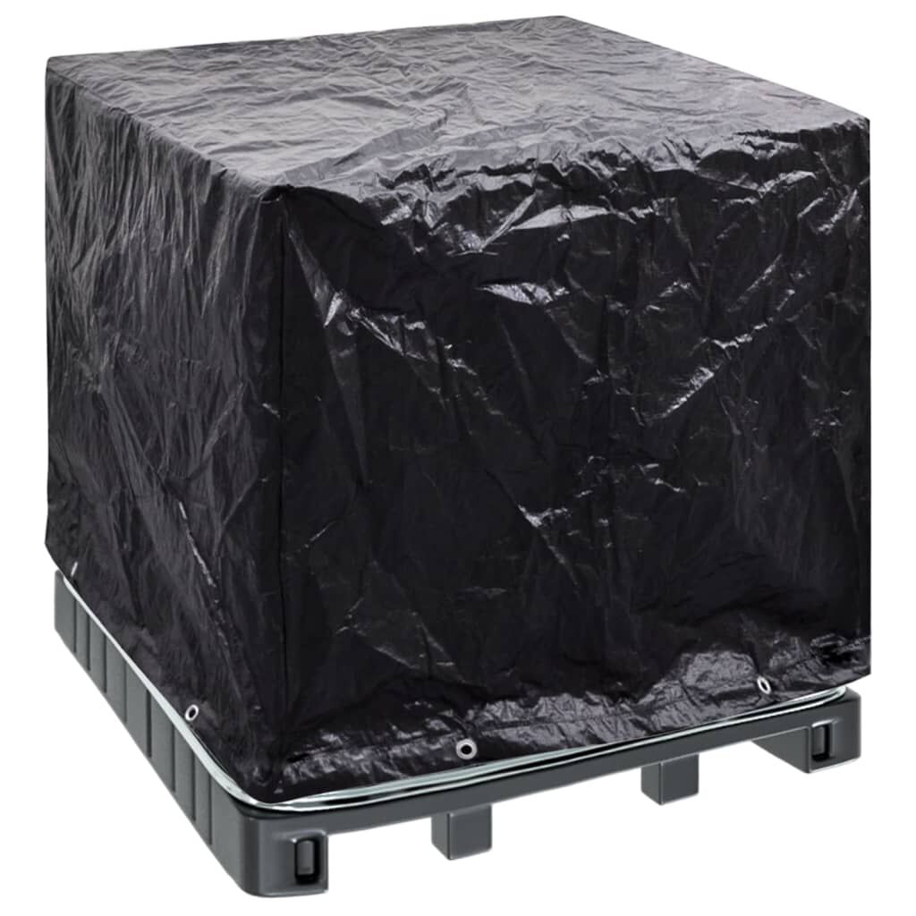 vidaXL Κάλυμμα Παλετοδεξαμενής IBC με 8 Κρίκους 116 x 100 x 120 εκ.