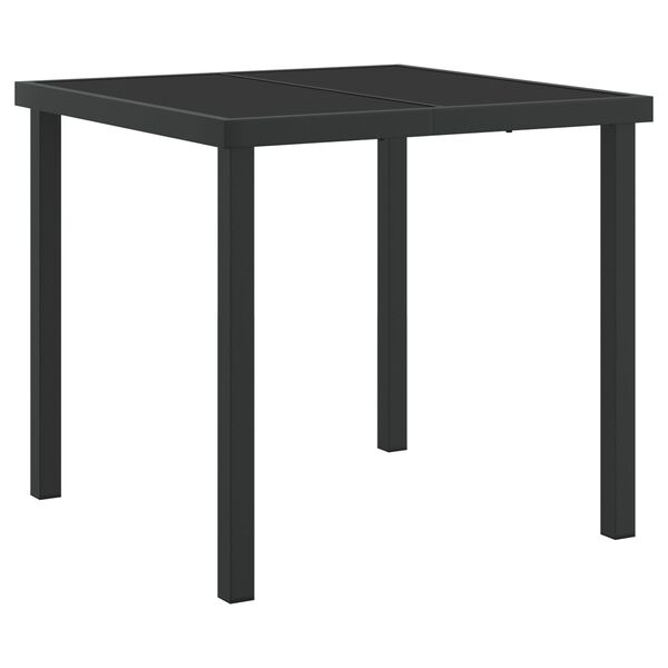 vidaXL Καρέκλες Εξωτερικού Χώρου με μαξιλάρι 5 pcs Γκρι Σκούρο Γκρι