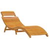 vidaXL Ξαπλώστρα 2 pcs Καφέ 55 x 184 x 64cm Μασίφ ξύλο ακακίας