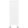 vidaXL Ντουλάπα Βιομηχανική Λευκή 67 x 35 x 107 εκ. Ατσάλινη