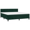 vidaXL &Kappa;&rho;&epsilon;&beta;ά&tau;&iota; Boxspring &mu;&epsilon; &Sigma;&tau;&rho;ώ&mu;&alpha; &Sigma;&kappa;&omicron;ύ&rho;&omicron; &Pi;&rho;ά&sigma;&iota;&nu;&omicron; 160x200&epsilon;&kappa;. &Beta;&epsilon;&lambda;&omicron;ύ&delta;&iota;&nu;&omicron;