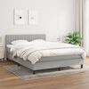vidaXL &Kappa;&rho;&epsilon;&beta;ά&tau;&iota; Boxspring &mu;&epsilon; &Sigma;&tau;&rho;ώ&mu;&alpha; &Alpha;&nu;&omicron;&iota;&chi;&tau;ό &Gamma;&kappa;&rho;&iota; 140x190 &epsilon;&kappa;. &Upsilon;&phi;&alpha;&sigma;&mu;ά&tau;&iota;&nu;&omicron;