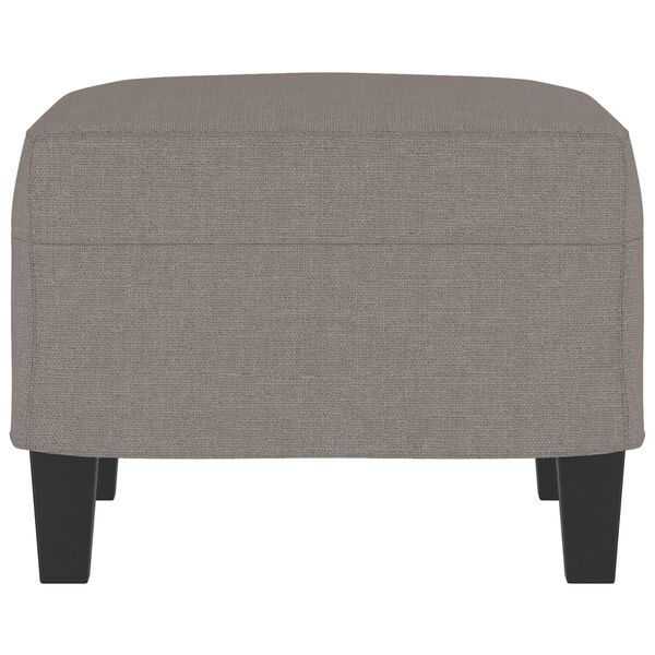 vidaXL Υποπόδιο Taupe 60x50x41 εκ. Υφασμάτινο