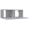 vidaXL Έπιπλο Τηλεόρασης Γκρι Sonoma 80x30x30 εκ. από Επεξεργ. Ξύλο