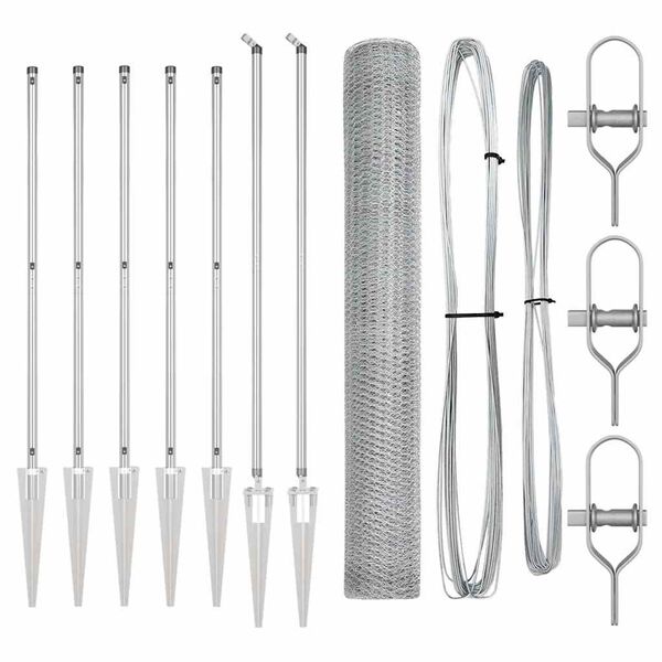 vidaXL &Sigma;&tau;ύ&lambda;&omicron;&sigmaf; &Pi;&epsilon;&rho;&iota;&phi;&rho;ά&xi;&epsilon;&omega;&nu; &Alpha;&sigma;&eta;&mu;ί 10 x 1,4 &mu; (13 mm &pi;&lambda;έ&gamma;&mu;&alpha;) &Alpha;&tau;&sigma;ά&lambda;&iota;